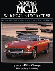 Original MGB with MGC and MGB GT V8