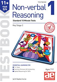 11+ Non-verbal Reasoning Year 3/4 Testbook 1