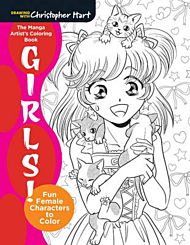 The Manga Artist's Coloring Book: Girls!