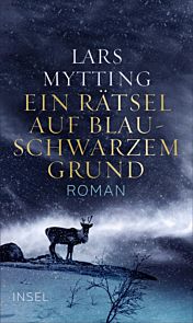 Ein rätsel auf blauschwartzem grund