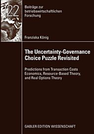 The Uncertainty-Governance Choice Puzzle Revisited