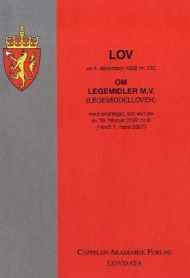 Lov om legemidler m.v. (legemiddelloven)  av 4. desember 1992 nr. 132