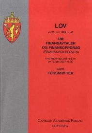 Lov om finansavtaler og finansoppdrag (finansavtaleloven) av 25. juni 1999 nr. 46