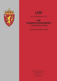 Lov om tjenestevirksomhet (tjenesteloven) av 19. juni 2009 nr. 103