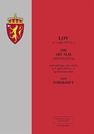 Lov om arv m.m. (arvelova) av 3. mars 1972 nr. 5