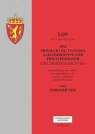 Lov om frivillig og tvungen gjeldsordning for privatpersoner (gjeldsordningsloven) av 17. juli 1992