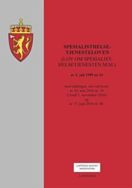 Spesialisthelsetjenesteloven (lov om spesialisthelsetjenesten m.m.) av 2. juli 1999 nr. 61