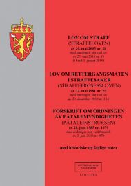 Lov om straff (straffeloven) av 20. mai 2005 nr. 28 ; Lov om rettergangsmåten i straffesaker (straff