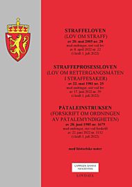 Straffeloven ; Straffeprosessloven : (lov om rettergangsmåten i straffesaker) av 22. mai 1981 nr. 25