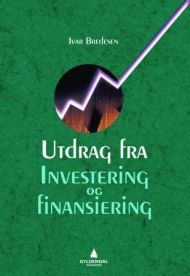 Utdrag fra Investering og finansiering