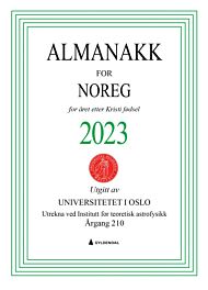 Almanakk for Noreg 2023