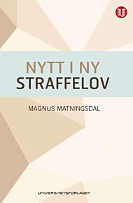 Nytt i ny straffelov