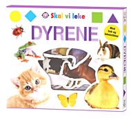 Dyrene. Skal vi leke. Med bok og lekebrikker