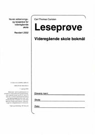 Leseprøve videregående skole