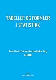 Tabeller og formler i statistikk