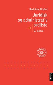 Juridisk og administrativ ordliste