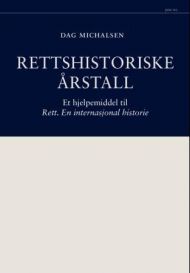 Rettshistoriske årstall