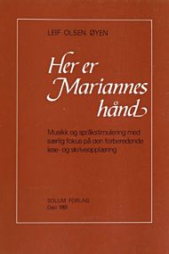 Her er Mariannes hånd