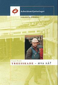 Yrkesskader - hva så?