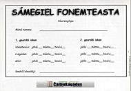 Sámegiel fonemteasta. Skorenghipa