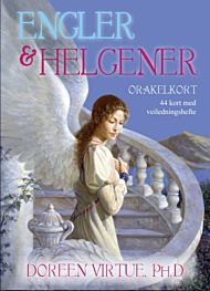 Engler & helgener. 44 orakelkort. 1 veiledningshefte