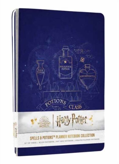 Harry Potter: Spells and Potions Planner Notebook Collection (Set of 3)