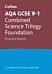 AQA GCSE 9-1 Combined Science Foundation Practice Papers