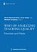 Ways of analyzing teaching quality