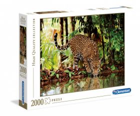 Puslespill 2000 Leopard Clementoni