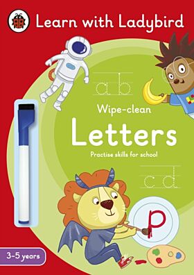 Letters: A Learn with Ladybird Wipe-Clean Activity Book 3-5 years