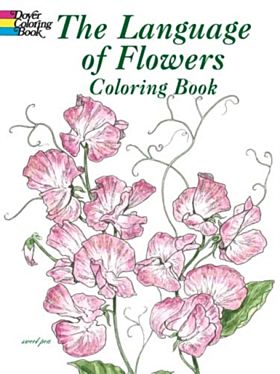 The Language of Flowers Coloring Book