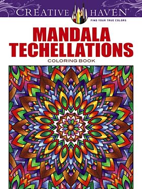 Creative Haven Mandala Techellations Coloring Book