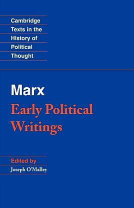 Marx: Early Political Writings