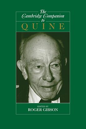 The Cambridge Companion to Quine