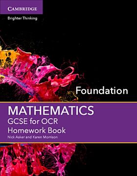 GCSE Mathematics for OCR Foundation Homework Book