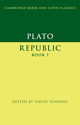 Plato: Republic Book I