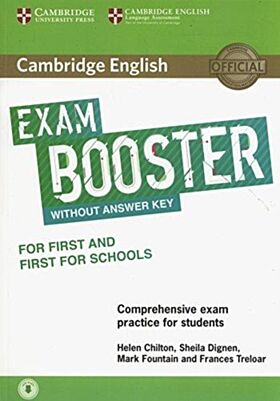 Cambridge English Exam Booster for First and First for Schools without Answer Key with Audio