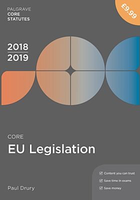 Core EU Legislation 2018-19