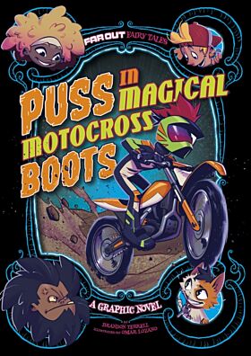 Puss in Magical Motocross Boots