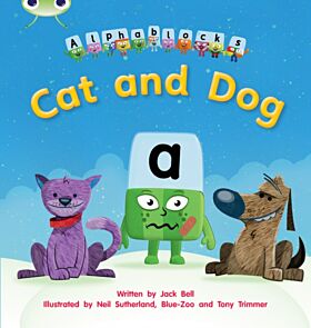 Bug Club Phonics Fiction Reception Phase 2 Set 03 Alphablocks Cat and Dog