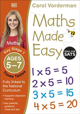 Maths Made Easy: Times Tables, Ages 5-7 (Key Stage 1)