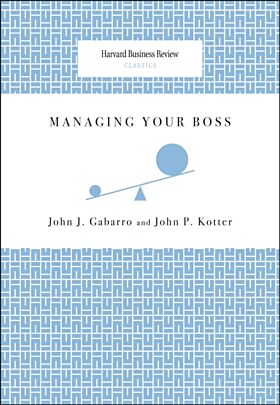 Managing Your Boss