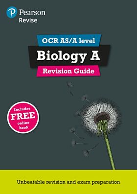 Pearson REVISE OCR AS/A Level Biology Revision Guide inc online edition - 2023 and 2024 exams