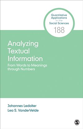 Analyzing Textual Information