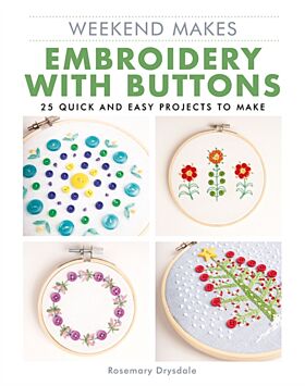 Weekend Makes: Embroidery with Buttons