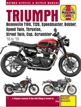 Triumph Bonneville T100, T120, Speedmaster, Bobber, Speed Twin, Thruxton, Street Twin, Cup, Scramble