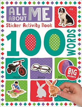 100 Words All About Me Words Sticker Activity Book