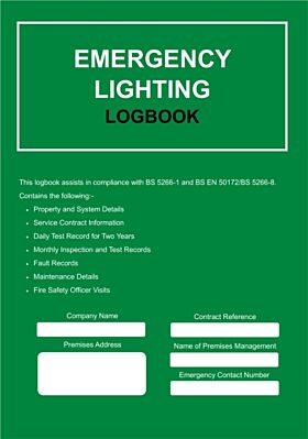 Emergency Lighting Logbook