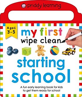 My First Wipe Clean Starting School