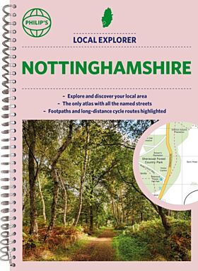 Philip's Local Explorer Street Atlas Nottinghamshire